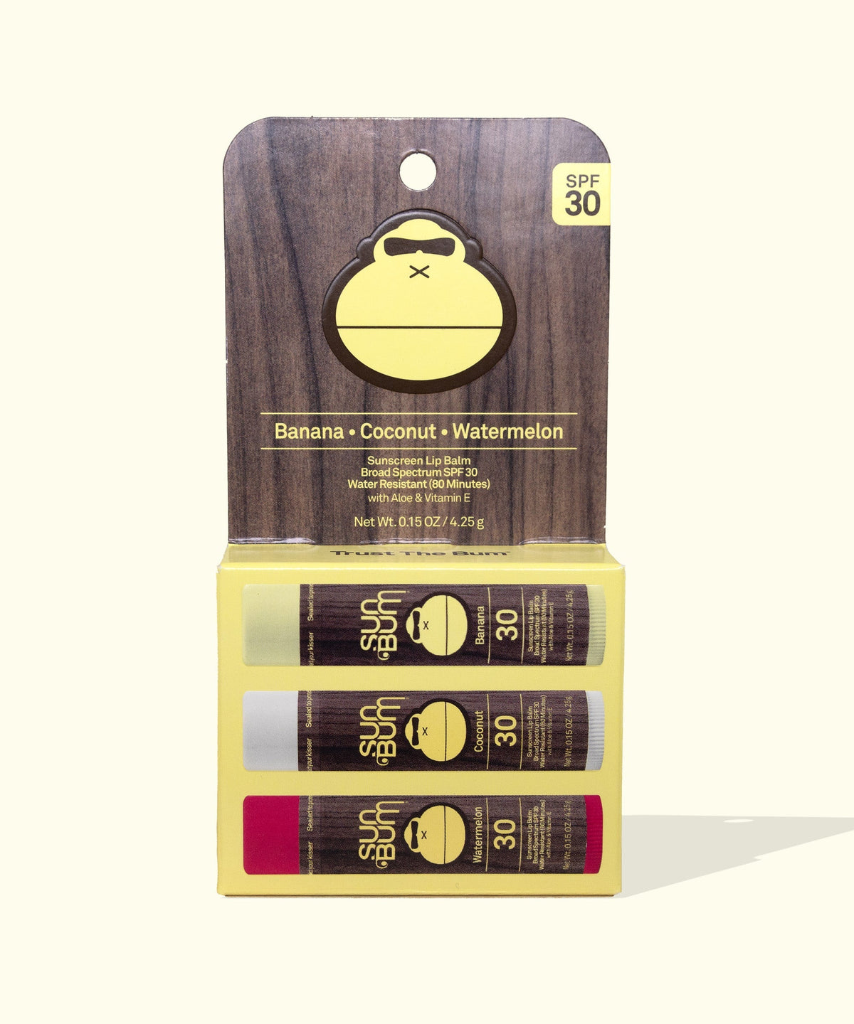 Original SPF 30 Sunscreen Lip Balm 3-Pack X3